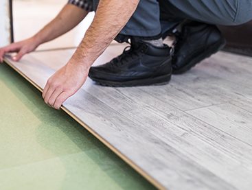 Hardwood flooring project by E&B Hardwood Floors in the Denver area
