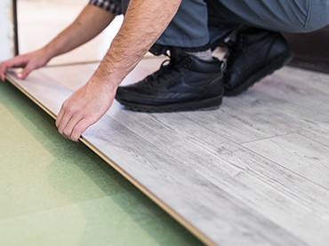 Hardwood flooring project by E&B Hardwood Floors in the Denver area